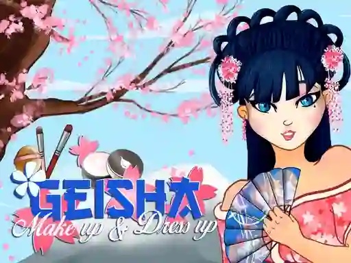 Geisha make up and dress up เกมออนไลน์