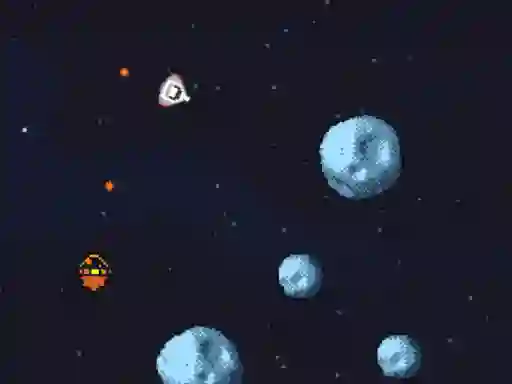 Retro Space Blaster เกมออนไลน์