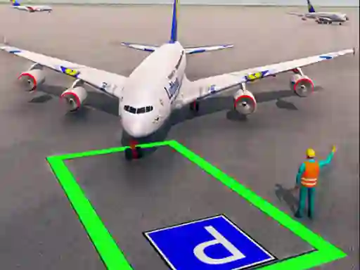 Air Plane Parking 3d เกมออนไลน์