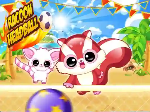 Racoon Headball เกมออนไลน์