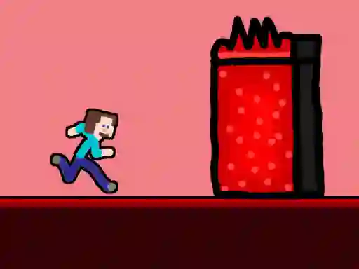 Steveman Lava World เกมออนไลน์