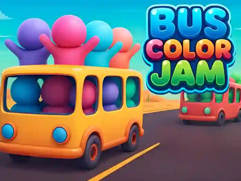 Bus Color Jam เกมออนไลน์