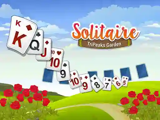 Solitaire TriPeaks Garden เกมออนไลน์