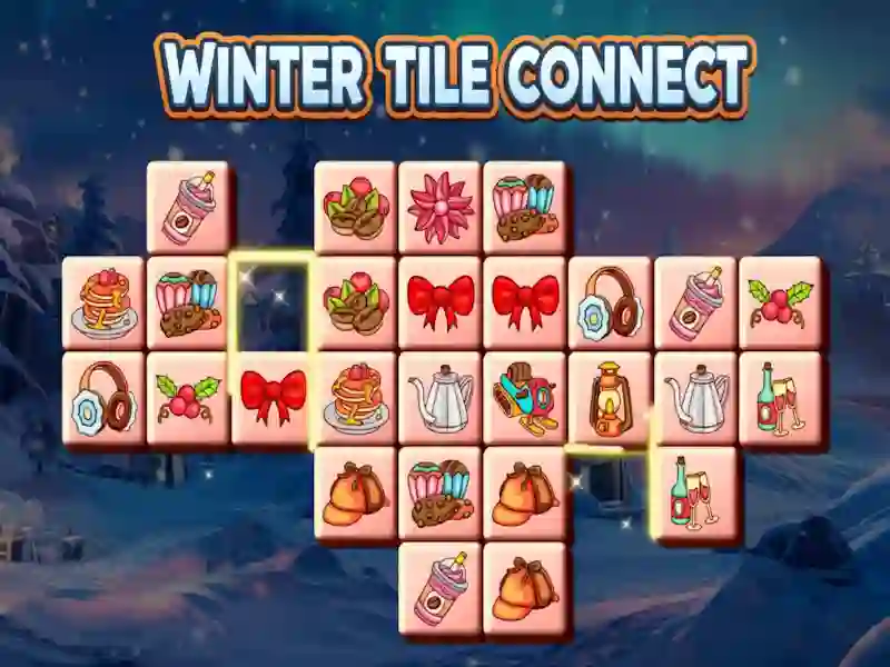 Winter Tile Connect เกมออนไลน์