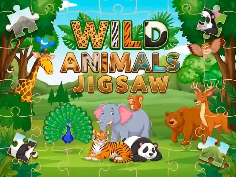 Wild Animals Jigsaw เกมออนไลน์