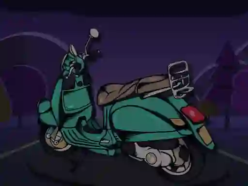 Classic Scooter Memory เกมออนไลน์