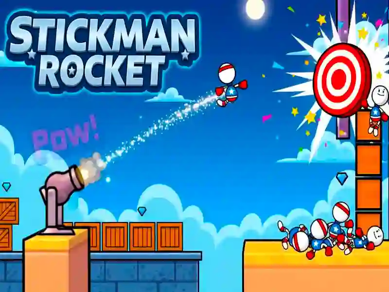 Stickman Rocket เกมออนไลน์