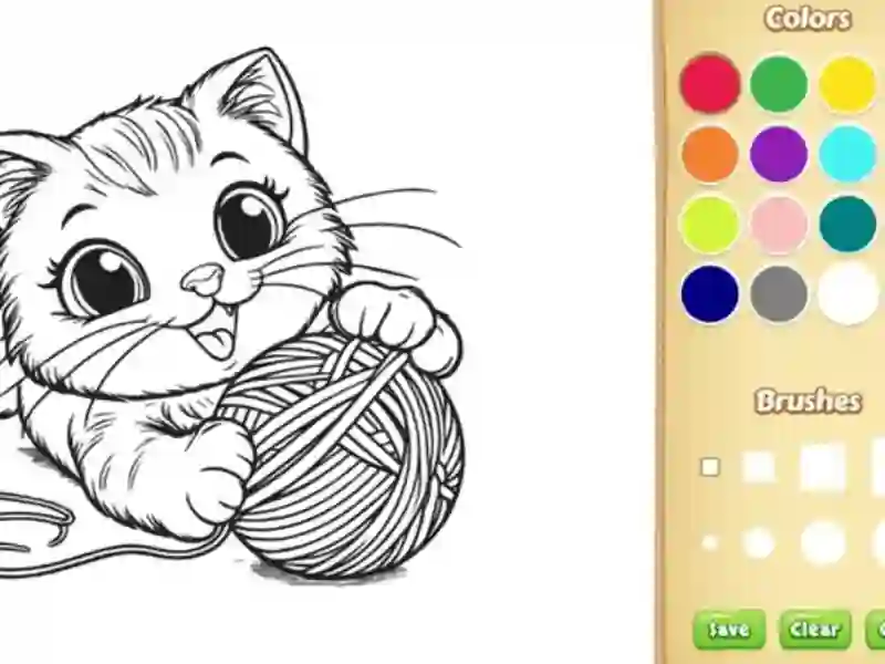 Cat Coloring Book เกมออนไลน์
