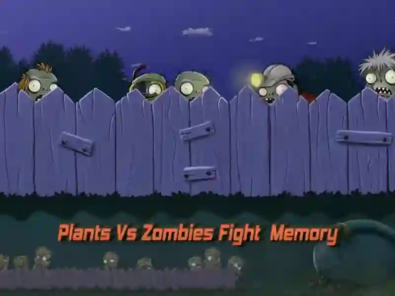 Plants vs Zombies Fight Memory เกมออนไลน์