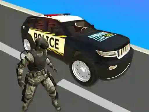 Police Car Chase เกมออนไลน์