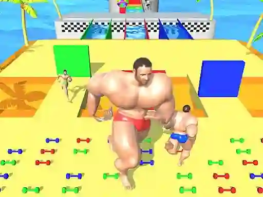 Muscle Race 3D: Smash Running Game เกมออนไลน์