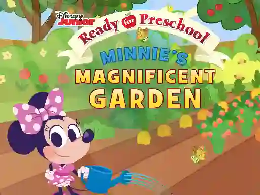 Ready For Preschool Minnie's Magnificent Garden เกมออนไลน์