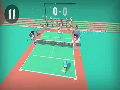 Funny swipe Tennis เกมออนไลน์