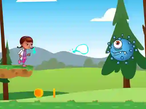 Doc Mcstuffins Endless Runner Girl เกมออนไลน์