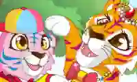 Mommy and Baby Tiger เกมออนไลน์