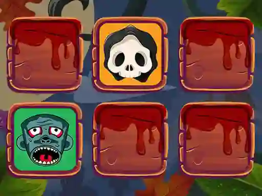 Halloween Faces Memory เกมออนไลน์