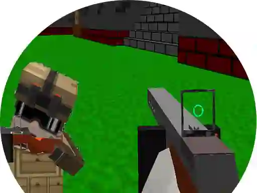 Blocky Gun 3d Warfare เกมออนไลน์