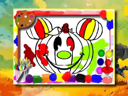 Halloween Coloring Book เกมออนไลน์