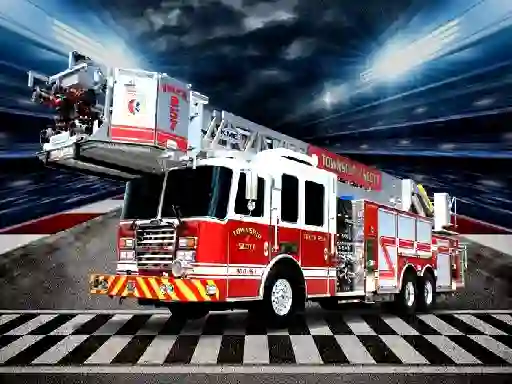 Fire Trucks Puzzle เกมออนไลน์