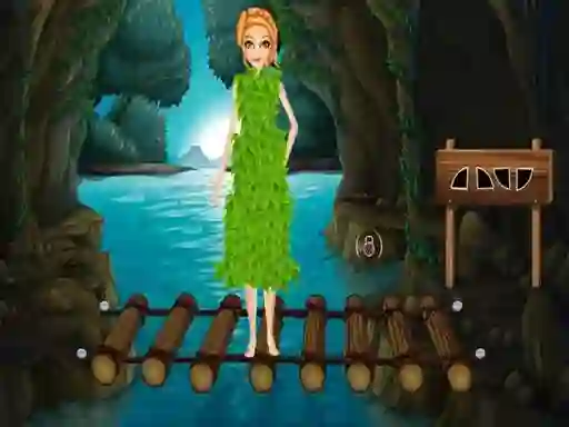 Girl With Costume Escape เกมออนไลน์
