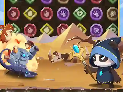Legend of Panda Match 3 & Battle เกมออนไลน์