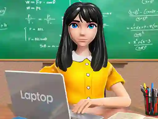 School Teacher Game School Day เกมออนไลน์