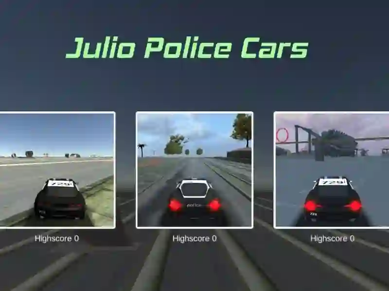 Julio Police Cars เกมออนไลน์