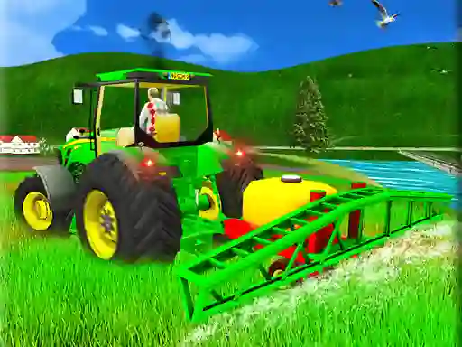 Indian Tractor Farm Simulator เกมออนไลน์