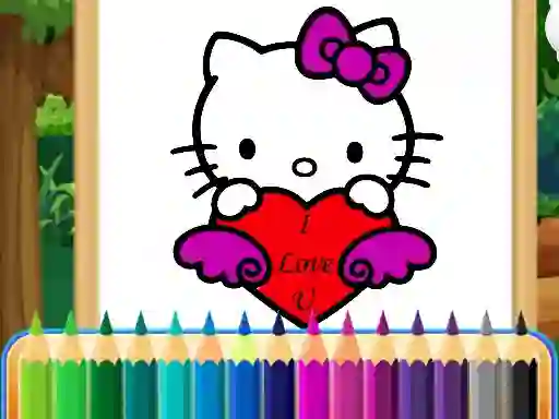 Coloring Kitty เกมออนไลน์