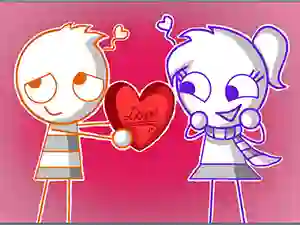Valentines Hidden Stars เกมออนไลน์