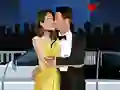 Angelina and Brad Kissing เกมออนไลน์