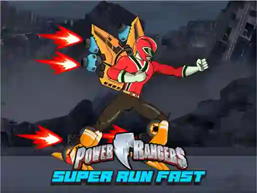 Power Rangers Super Run Fast เกมออนไลน์