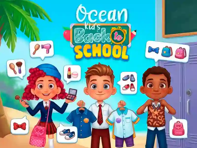 Ocean Kids Back To School เกมออนไลน์