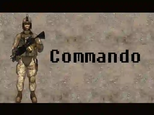 Commando เกมออนไลน์