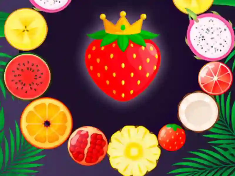 Fruit King Merge เกมออนไลน์