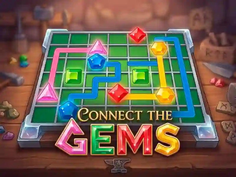 Connect The Gems เกมออนไลน์
