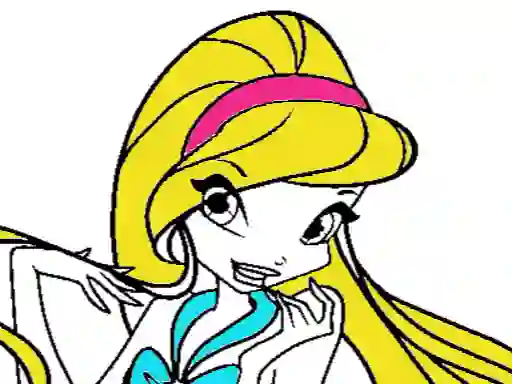 Winx Coloring book เกมออนไลน์