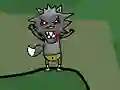 The Black Wolf Wants Sheep เกมออนไลน์