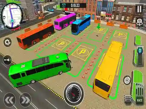 Bus City Parking Simulator เกมออนไลน์