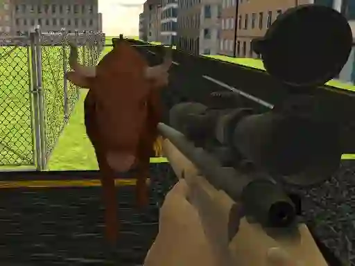 Angry Bull Shooter เกมออนไลน์