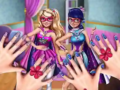 Princess Superheroes: Beauty Salon เกมออนไลน์
