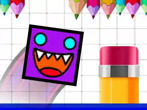 Geometry Jump Sketchy เกมออนไลน์
