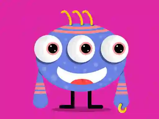 Cute Little Monsters Memory เกมออนไลน์