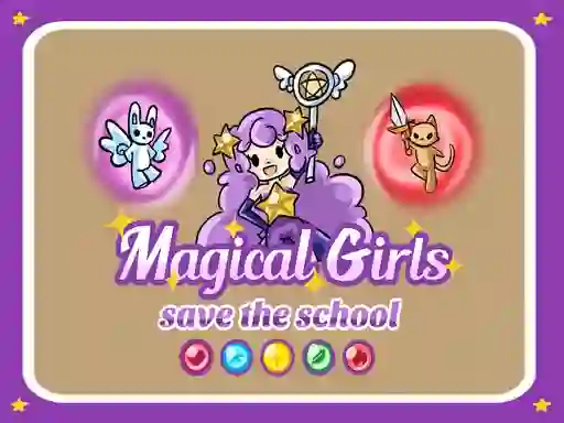 Magical Girls Save the School เกมออนไลน์