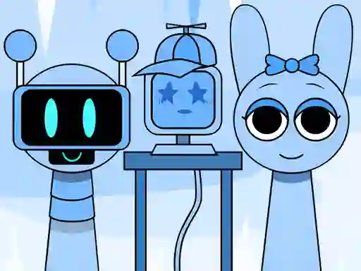 Huggy Mix Sprunki Music Box เกมออนไลน์