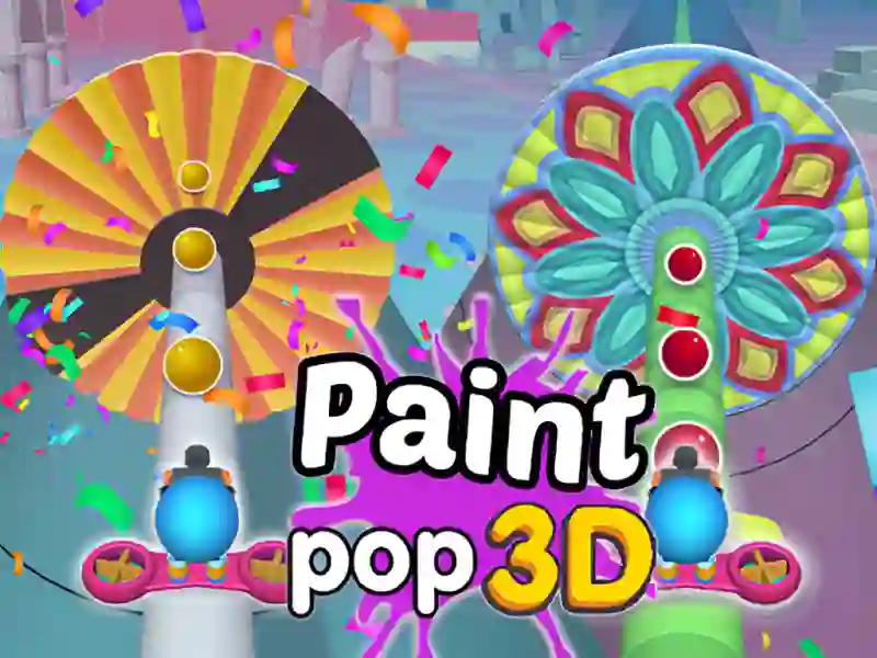 Paint Pop 3D เกมออนไลน์