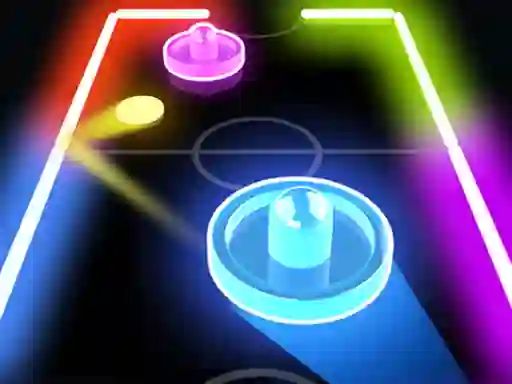 Glow Hockey HD เกมออนไลน์
