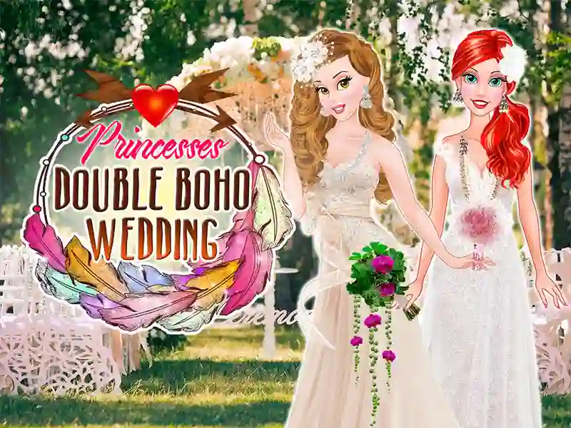 Princesses Double Boho Wedding เกมออนไลน์