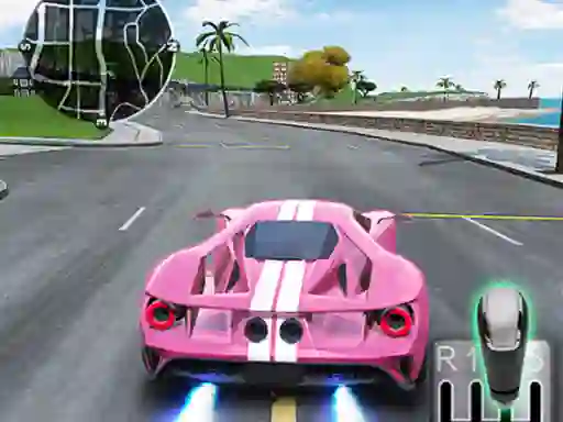 Traffic Zone Car Racer เกมออนไลน์