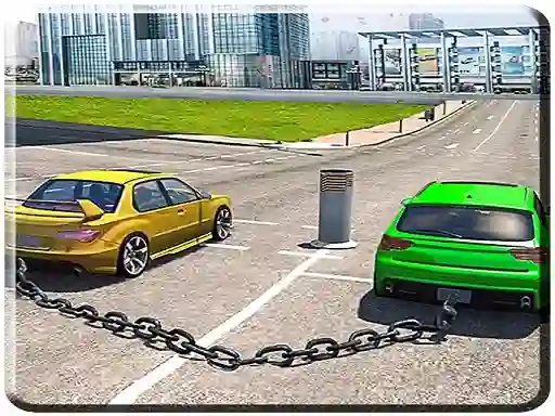 Chained Cars Impossible Tracks เกมออนไลน์